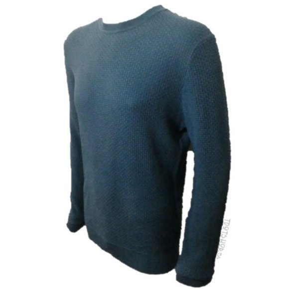 EMPORIO ARMANI Slim Fit Textured Crew Sweater XL 09/24 - Picture 1 of 10